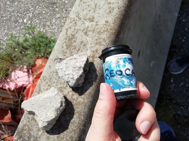 Geocache Behälter - Lost Street B303 Jetzelsdorf